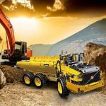 Engineering Dump Truck Building Block Set for Kids