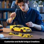 Classic Sports Car Building Kit for Kids and Adults