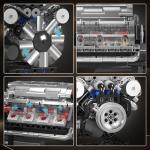 Mould King V8 Engine Model Kit for Builders