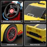 Classic Sports Car Building Kit for Kids and Adults