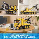 Mould King Heavy-Duty Tow Truck Building Set