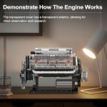 Mould King V8 Engine Model Kit for Builders