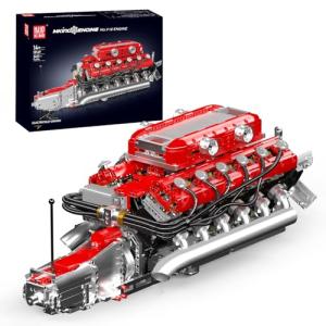 V12 Engine Model Kit for DIY Fun