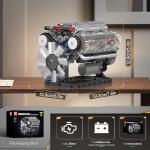 Mould King V8 Engine Model Kit for Builders