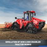 Remote Control Tractor Building Blocks Set