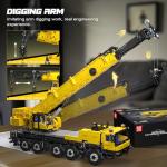 Remote Control Engineering Truck Building Set