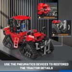 Remote Control Tractor Building Blocks Set
