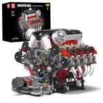 V8 Engine Building Blocks Set for Kids
