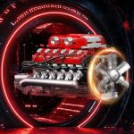 V12 Engine Model Kit for DIY Fun