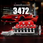 V12 Engine Model Kit for DIY Fun