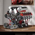 V8 Engine Building Blocks Set for Kids