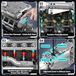 Mini V8 Twin Turbo Engine Model Kit