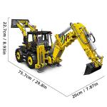 2-in-1 RC Bulldozer and Excavator Building Set