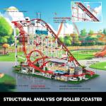 Electric Roller Coaster Building Set for Kids
