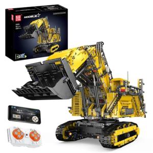 RC Excavator Building Set with Remote Control