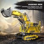 RC Excavator Building Set with Remote Control
