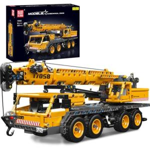 Mould King Mobile Crane Truck Building Set