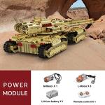 Remote Control Mammoth Tank Building Kit for Adults
