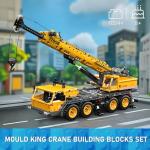 Mould King Mobile Crane Truck Building Set