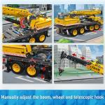 Mould King Mobile Crane Truck Building Set