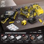 RC Excavator Building Set with Remote Control
