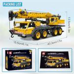 Mould King Mobile Crane Truck Building Set