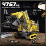 RC Excavator Building Set with Remote Control