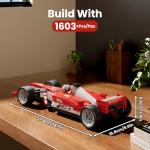 F1 Race Car Building Set for Kids and Adults