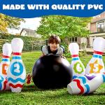 Inflatable Bowling Set for Birthday Fun