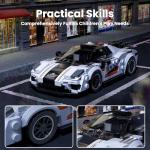 Classic Sports Car Building Kit for Kids and Adults