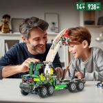 Mould King Pneumatic Forest Tractor Building Set