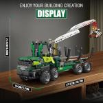 Mould King Pneumatic Forest Tractor Building Set