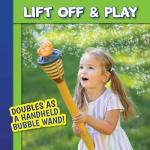 Tiki Torch Bubble Machine with Lights and Music