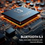 TOZO E2 Bluetooth Wireless Earbuds with Bass