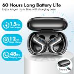 Wireless Bluetooth Earbuds with 60Hrs Playtime