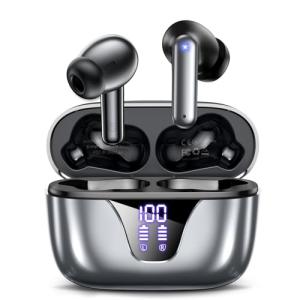 Wireless Earbuds with 50H Playtime and Mic