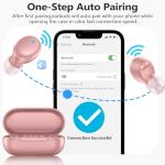 S8 Mini Bluetooth Earbuds with 60Hrs Playtime - Pink