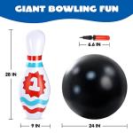 Inflatable Bowling Set for Birthday Fun
