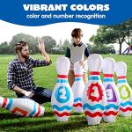 Inflatable Bowling Set for Birthday Fun