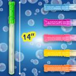 Sunny Days 6 Pack Bubble Wands for Kids