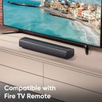 Compact Sound Bar with Customized Bass for TVs