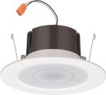 Smart Recessed Light Speaker with RGBW Colors