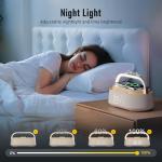 Bluetooth Speaker with Wireless Charging and LED Light