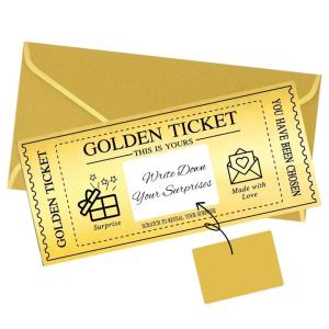 Golden Ticket Scratch-Off Surprise Gift Card