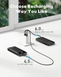Portable Charger with Built-in Cables - 10000mAh
