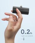 Compact 5000mAh Power Bank for iPhone