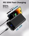 High-Capacity Portable Charger for Phones