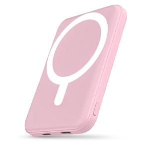 MagSafe 5000mAh Magnetic Power Bank - Pink