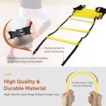 Agility Ladder for Speed Training with Bag