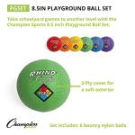 Champion Sports Playground Ball Set - 6 Colors